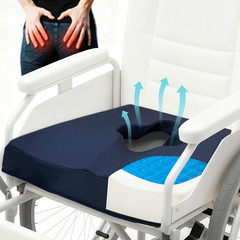 Gel Wheelchair Seat Cushion,Bed Sore Cushions for Butt, Memory Foam Hemorrhoid P