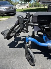 KI MOBILITY FOCUS CR TILT-IN-SPACE , RECLINE MANUAL WHEELCHAIR