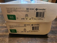 20 ConvaTec 401553 Natura Sur-Fit Urostomy Pouch 1-3/4″ 45mm Exp. 2027