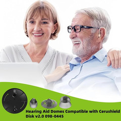 20 Pcs Phonak Power 4.0 Dome Small (0.39 Inch=10Mm),Phonak Hearing Aid Accessori