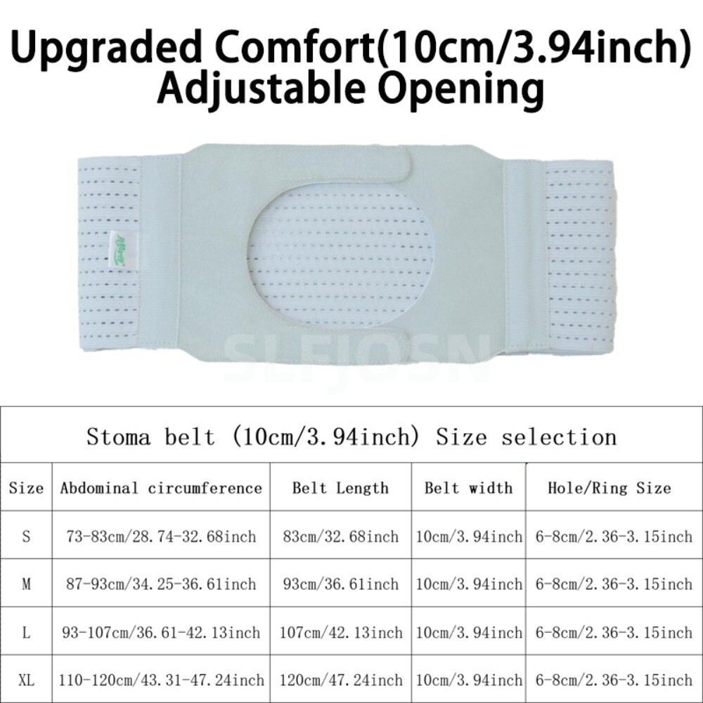 Ostomy Support Belt Adjustable Stoma Support Belt Ileostomy Colostomy Belt
