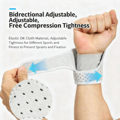 Wrist Support Brace Compression Sports Wrist Guard Tennis Badminton