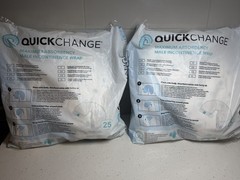 2x Quick Change Bedbound Male Urine incontinence Wrap-25ct Ea Holds 500ml *TWO