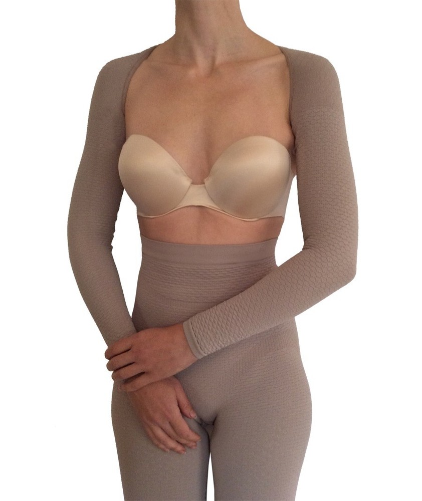 CLEARANCE Bioflect® Far Infrared Compression Slimming Arm Sleeves Wrap
