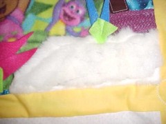 Handmade Fidget & Sensory Quilt Alzheimers, Dementia, Stroke Rehab 26 X 40 NWOT