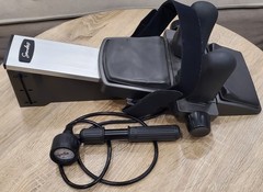 Saunder Cervical Traction Device w/ Pump Instructions & Deluxe Carrying Bag ExC