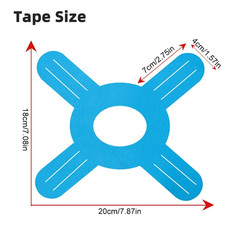 5 pcs Pre Cut Kinesiology Tape for Knee Waterproof Sports Support