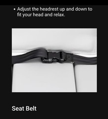3-in-1 Reclining Foldable Wheelchair Lay-Flat Bed, 265 lb, Headrest
