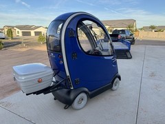 Shoprider Flagship Enclosed Scooter, BLUE