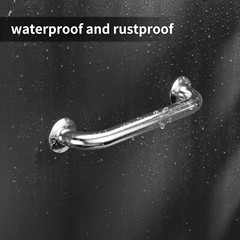 Sleek 2 Pack Shower Grab Bars – Modern 36″ Stainless Steel for Safety & Style