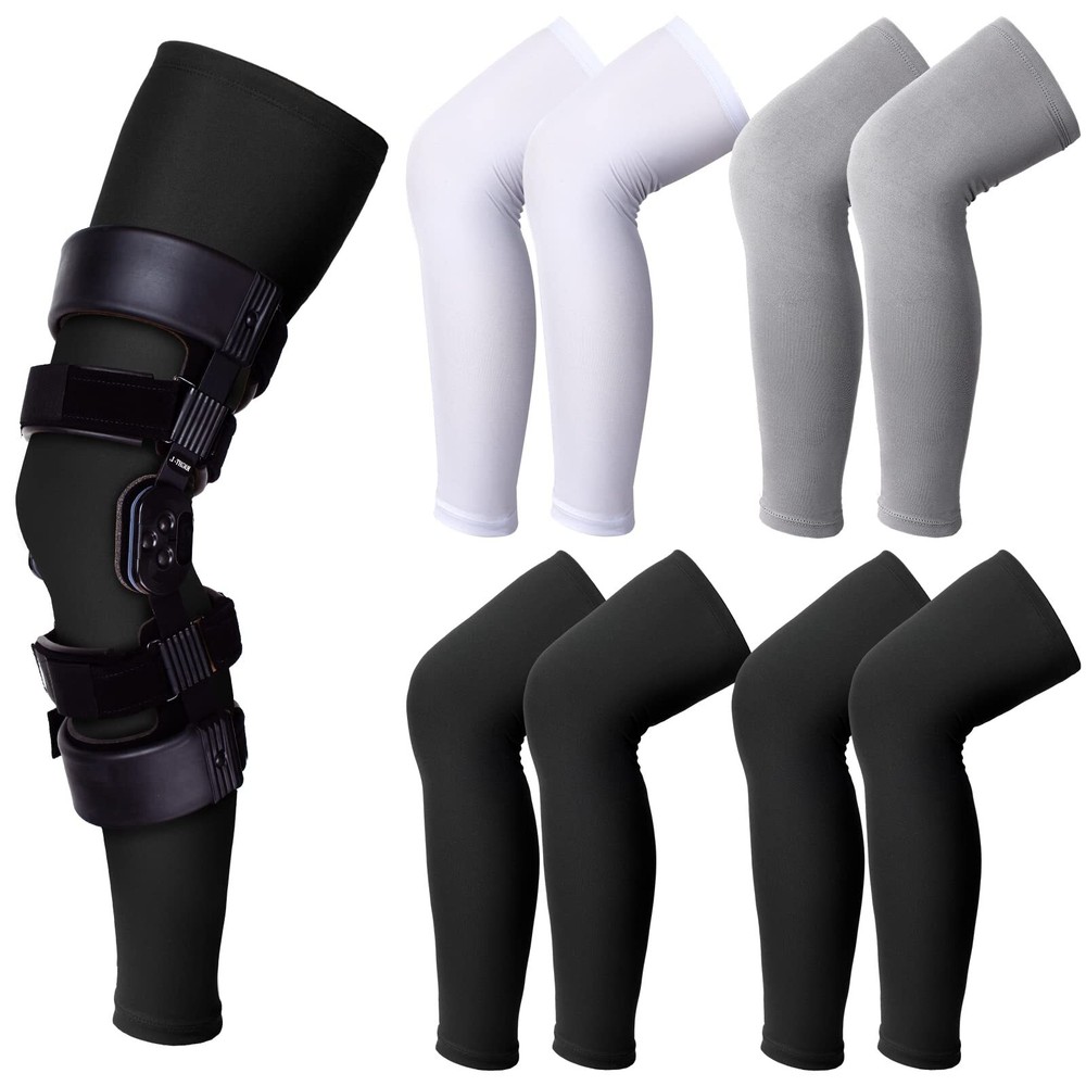 Knee Brace Undersleeve 8 Pack Knee Compression Sleeves Breathable Sports Use