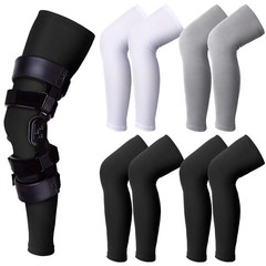 Knee Brace Undersleeve 8 Pack Knee Compression Sleeves Breathable Sports Use