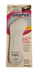 Pedifix Terrycloth PumpPals Insoles, Pack of 1 Pair (Women’s Size 6-11)
