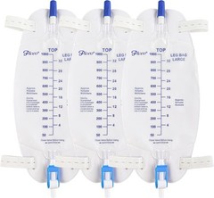 Convenient Easy-Tap 1000ml Urinary Drainage Bags with Anti-Reflux Valve