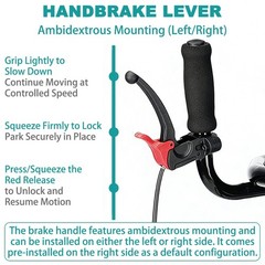 Irtme 360° Stable Support Home Rehabilitation Walking Trainer for Adults