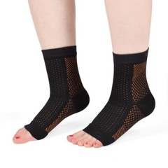 Compression Ankle Sleeve Support PLANTAR FASCIITIS Foot Arch Pain Heel Sock Lot
