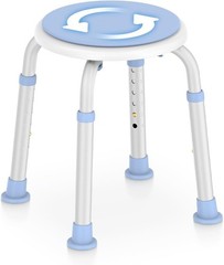 360 Rotating Swivel Shower Seat – Adjustable Seat for Tub & Small Bathtub – 3…