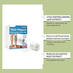 Vein Repair Microneedle Patch Roll Natural Post-Work Massaging Leg Skin Patches