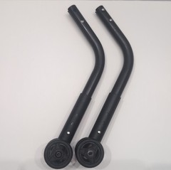 Rear Anti-Tip Bars & 1.5″ Wheels for Wheelchair Quickie Ki Mobility 3/4″ Tube