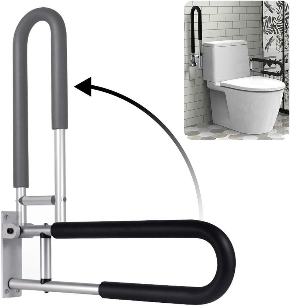 Handicap Grab Bars Rails 30 Inch Toilet Handrails Bathroom Safety Bar Hand Su…