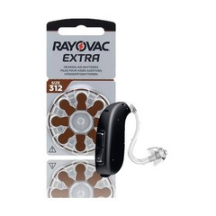 40 Rayovac Extra Size 312 Hearing Aid Batteries PR41 1.4V Zinc Air 8BL
