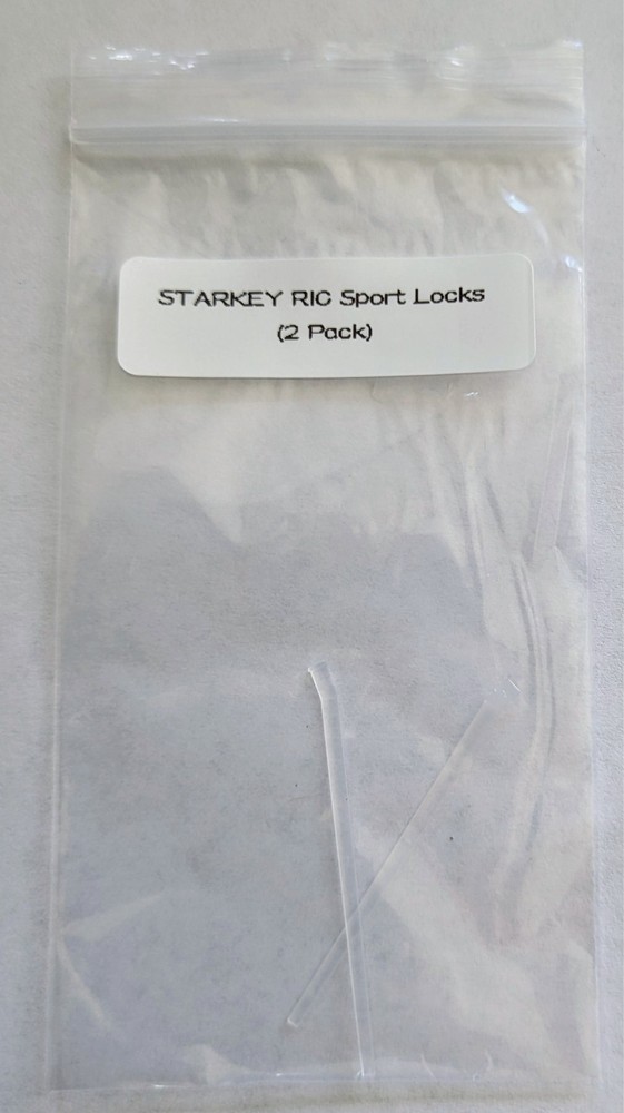 Genuine Starkey Sport Lock RENO RIC Retention Tails 4pk 17390-000 NEW