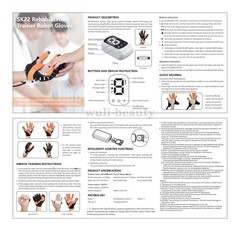 (Left&Right) Robot Rehabilitation Gloves, for Finger and Hand Function Recovery