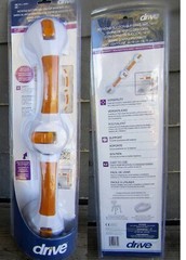 NEW in PKG DRIVE MODEL RTL13084 ROTATING 19-3/4″ SUCTION CUP SHOWER GRAB BAR