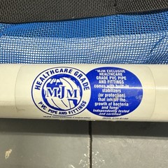 MJM Reclining Multi-Position Shower Bath Chair PVC Mesh 100lb Capacity Blue