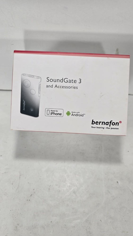 Bernafon SoundGate 3 Hearing Aid Remote and Accessories for iPhone Or Android