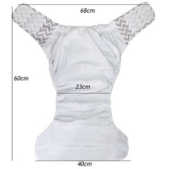 Pañales reutilizables para adultos, lavables, ropa interior para incontinencia d