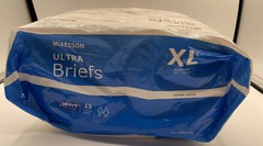 McKesson Ultra Briefs disposable underwear 15 Ct XL 58″-64″ 2 Packages