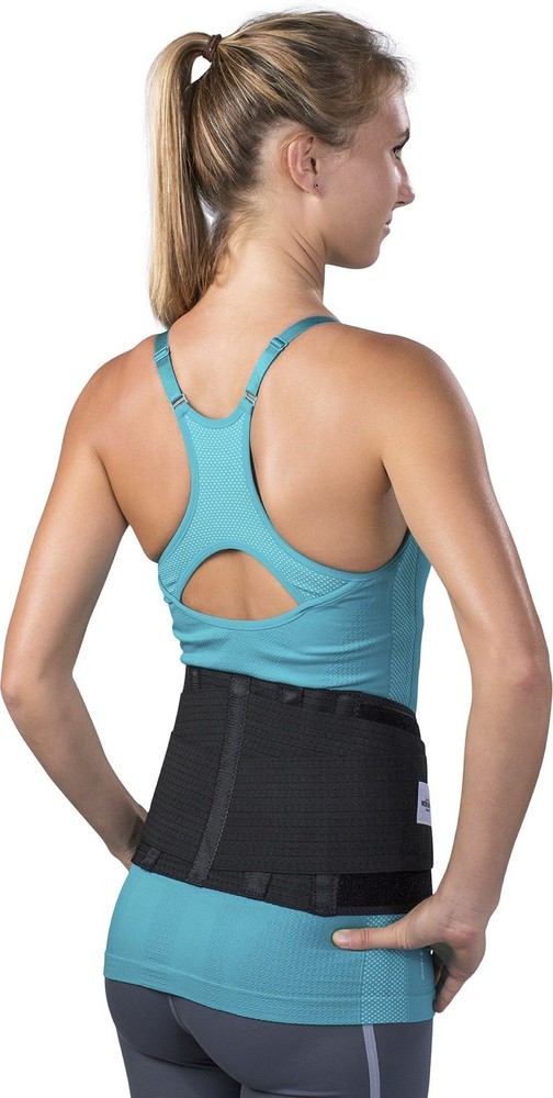 Saunders Sport Industrial Work Back Support Black Large Waist 36 – 43