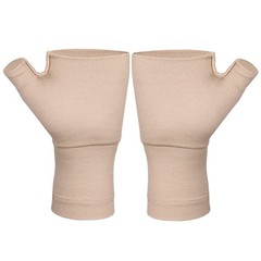 1 Pair Copper Arthritis Compression Split Thumb Wrist Support Joint Pain Relief
