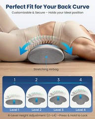 COMFIER Smooth Spine Triple Fusion Back Massager with Graphene Heat, 3-in-1 C…