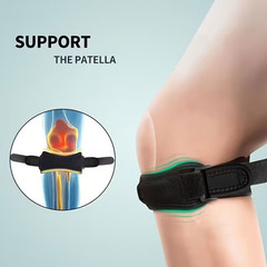 Knee Brace Support Patella Stabilizer Strap Arthritis Running Tendon Pain Relief