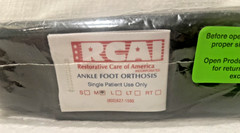RCAI Ankle Foot Orthosis Adjustable Wraps Straps Medical Rehab Support Medium~4