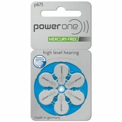 Powerone Hearing Aid Battery Size P675 – 12 Batteries to 240 batteries-Exp 2024