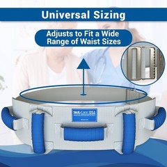 Skil-Care Multi-Grip Gait Belt with Handles for Seniors up to 350lbs, Transfe…