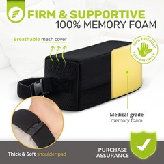 Premium Shoulder Sling with Abduction Pillow – Arm Immobilizer for Athletes (Rig