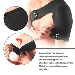 Adjustable Shoulder Brace Support Compression Sleeve Rotator Cuff AC Joint