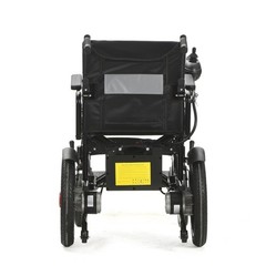Foldable Heavy-Duty Electric Mobility Wheelchair, Dual Motor, Quick Fold, 4 MPH