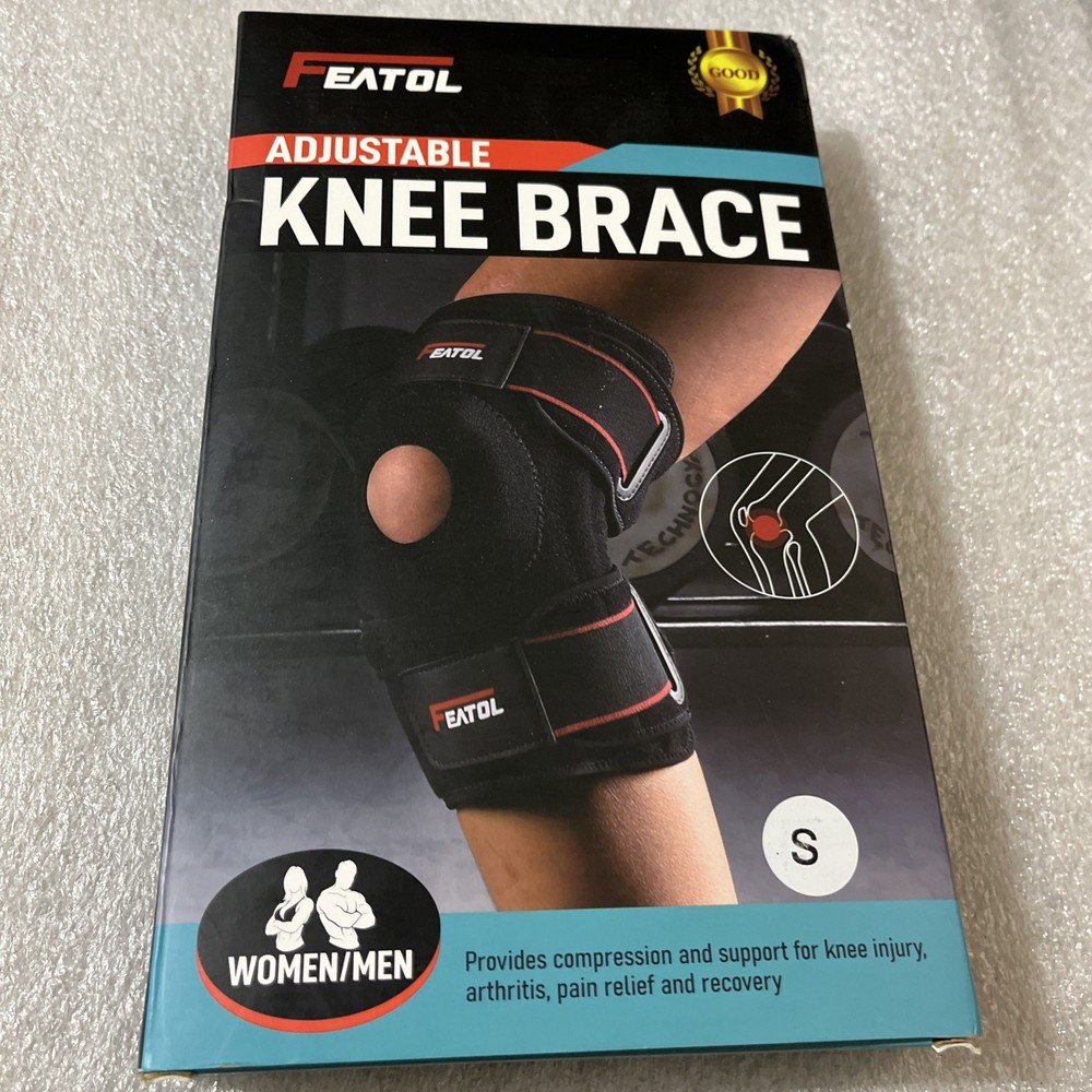 Featol Adjustable Knee Brace Size Small Unisex Men/Women