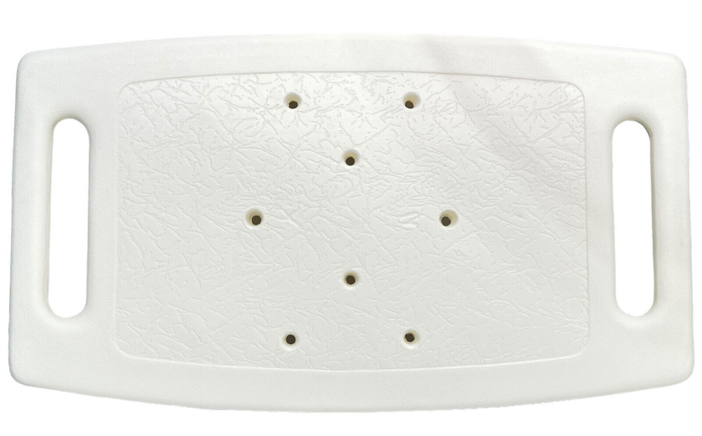 Replacement Shower Stool Seat Only – White – Rectangular
