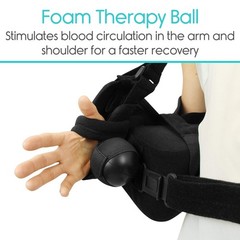 Vive Shoulder Abduction Sling, Immobilizer for Injury Support with Therapy Ball