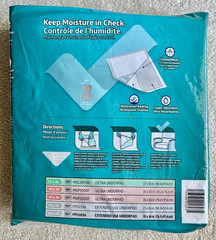 Fitright Extended-Use Super Absorbent Underpads, 30″ X 36″, 2 Packages of 5