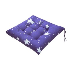 40cm Square Seat Cushion, Chair Cushion, Thickened Linen Chair Backrest Pillow,