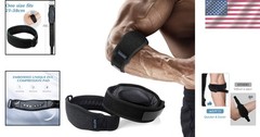 Lightweight Non-Slip Elbow Support Braces – 2 Pack for Sports & Daily Comfort