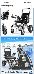Brand New Foldable Electric Wheelchair