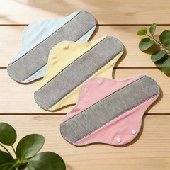 6PCS Washable Incontinence Pads Elderly Care Leak-Proof Waterproof Cotton